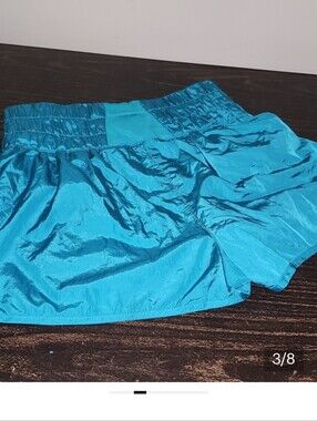 Free People Movement Shorts Turquoise Size Large